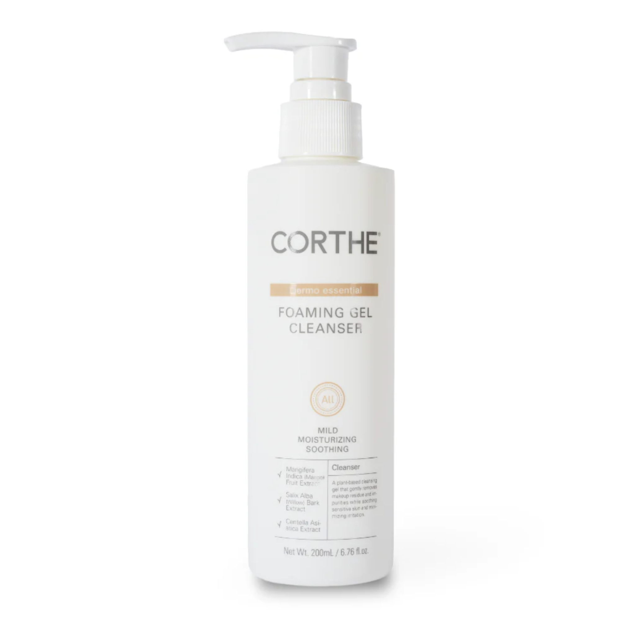 Corthe Dermo Essential Foaming Gel Cleanser | Hudson Valley Skin Sage