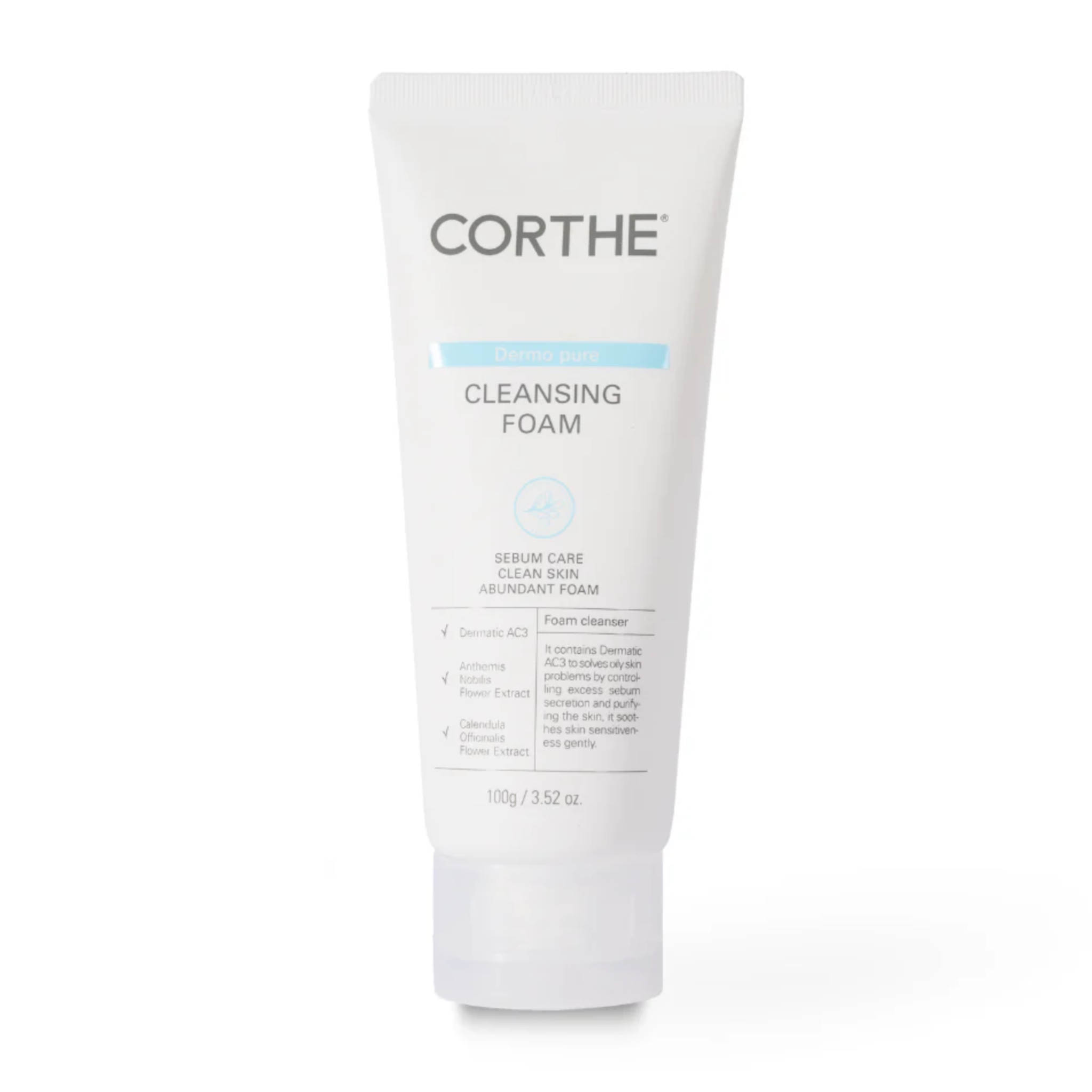 Corthe Dermo Pure First Aid Cleansing Foam | Hudson Valley Skin Sage